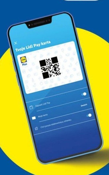 Lidl Pay v aplikaci Lidl Plus