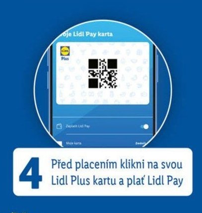 Krok 4: Předplacením klikni na Lidl Plus kartu