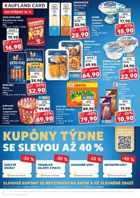 akční leták Kaufland 10.9.2025-16.9.2025