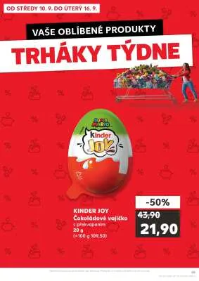 akční leták Kaufland 10.9.2025-16.9.2025