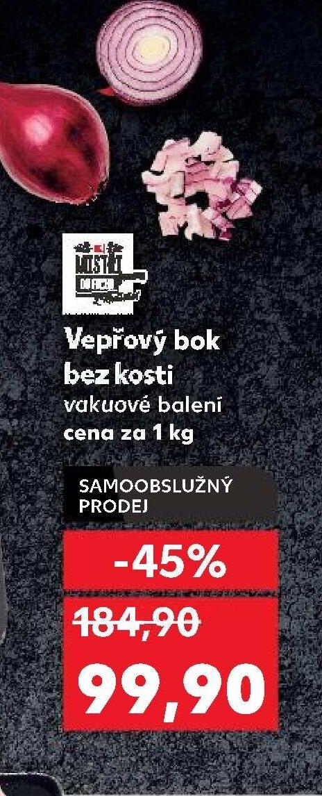 Vepřový bok bez kosti