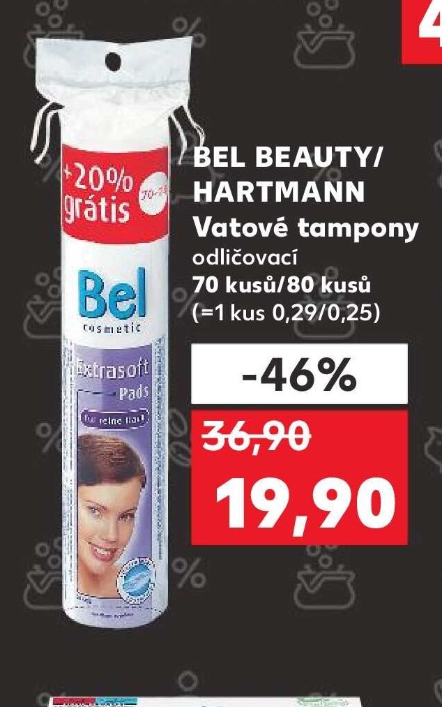 BEL BEAUTY/HARTMANN VATOVÉ TAMPONY