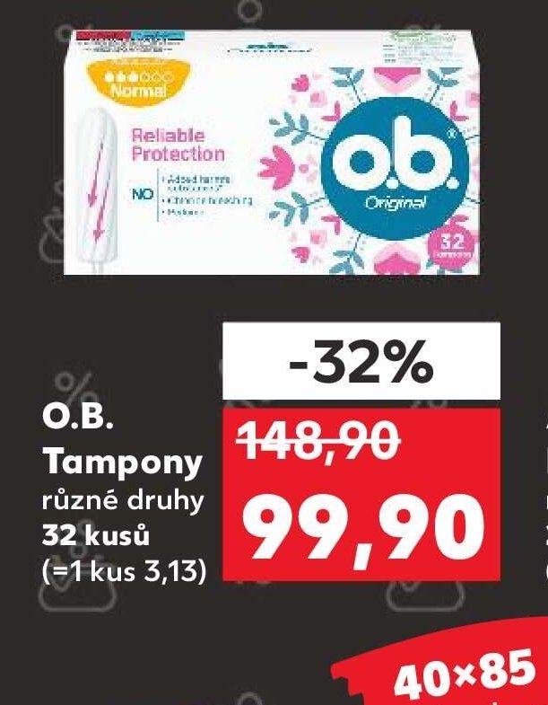 O.B. TAMPONY
