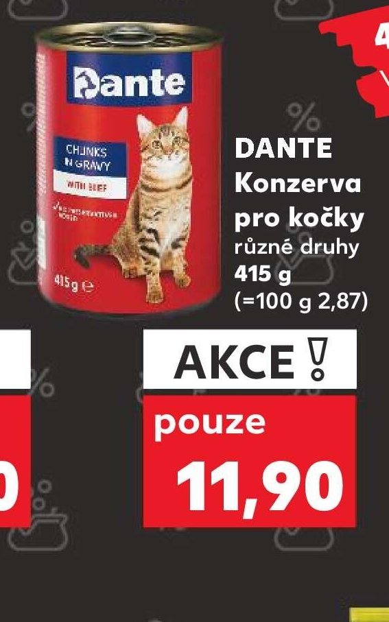 DANTE KONZERVA PRO KOČKY