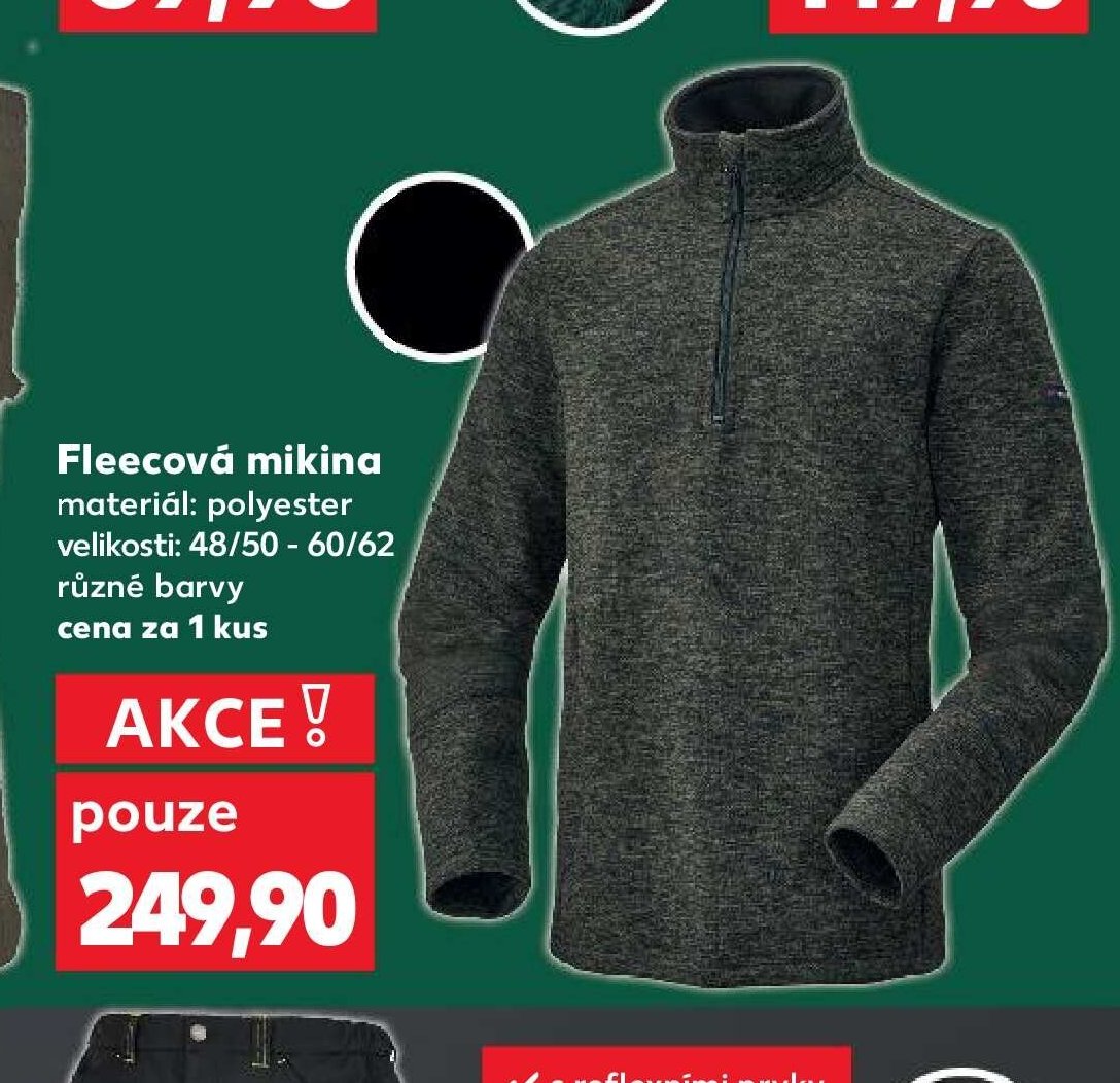 Fleecová mikina
