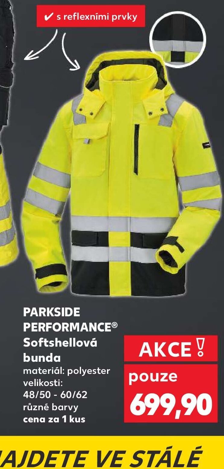 PARKSIDE PERFORMANCE Softshellová bunda