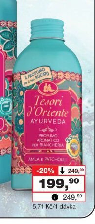 Tesori d'Oriente parfém na prádlo, 250 ml