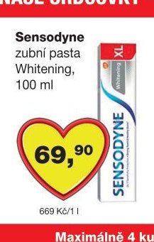 Sensodyne zubní pasta Whitening, 100 ml