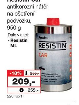 Resistin Car antikorozní nátěr