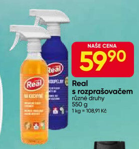 Čističe ve spreji Real