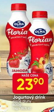 Jogurtový drink Florian Olma