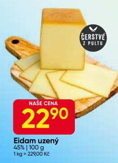 Sýr Eidam uzený 45%