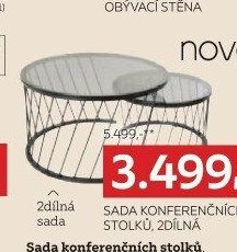 SADA KONFERENČNÍCH STOLKŮ, 2DÍLNÁ