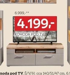 KOMODA POD TV
