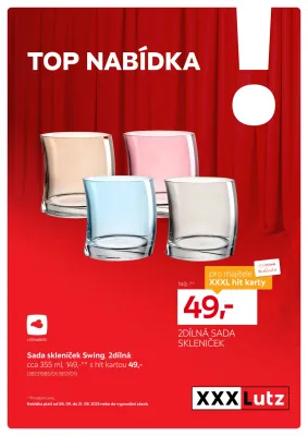 akční leták XXXLutz 8.9.2025-21.9.2025
