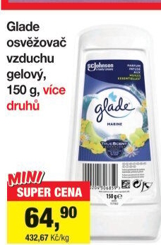 Osvěžovač vzduchu gel Glade by Brise