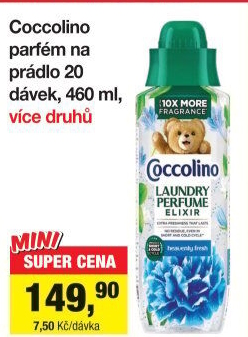 Parfém na prádlo Coccolino