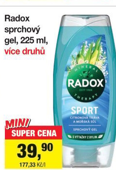 Sprchový gel Radox
