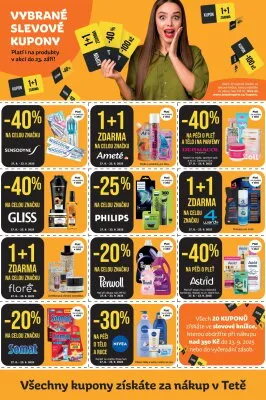 akční leták Teta drogerie 27.8.2025-23.9.2025