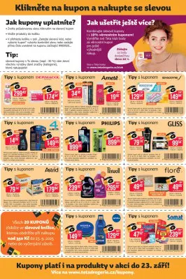 akční leták Teta drogerie 27.8.2025-23.9.2025