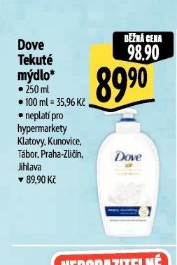 Dove Tekuté mýdlo