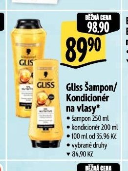 Gliss Šampon/Kondicionér na vlasy