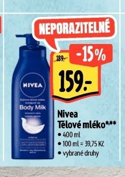 Nivea Tělové mléko