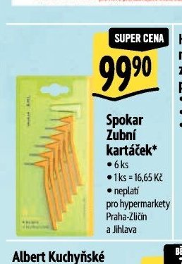 Spokar Zubní kartáček