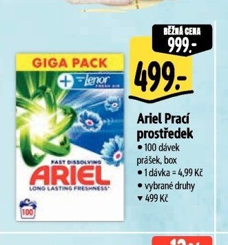 Ariel Prací prostředek