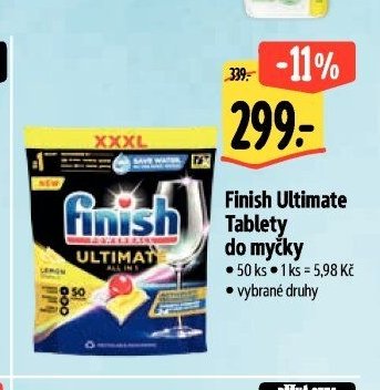 Finish Ultimate Tablety do myčky