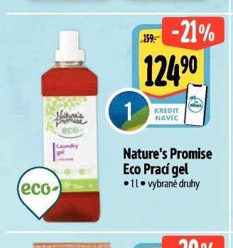 Nature's Promise Eco Prací gel