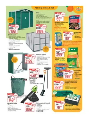 akční leták Globus 10.9.2025-16.9.2025