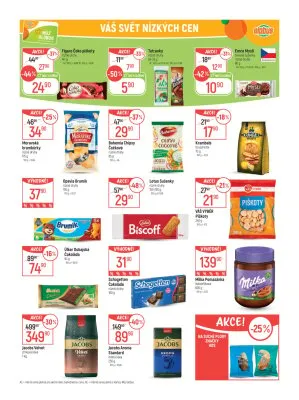 akční leták Globus 10.9.2025-16.9.2025
