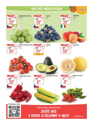 akční leták Globus 10.9.2025-16.9.2025