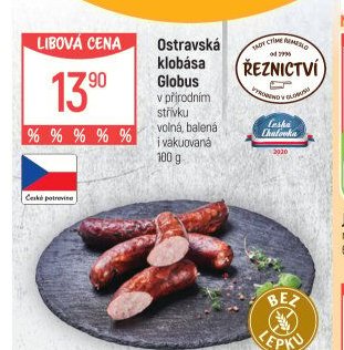 Ostravská klobása Globus