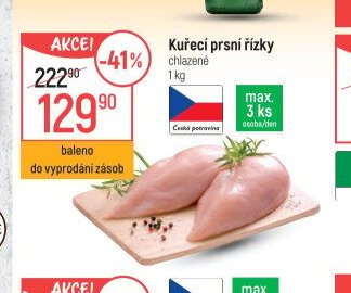 Kuřecí prsní řízky
