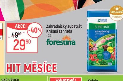Zahradnický substrát Krásná zahrada
