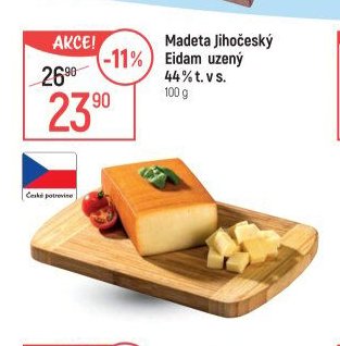 Madeta Jihočeský Eidam uzený