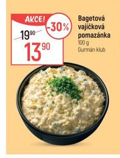 Bagetová vajíčková pomazánka