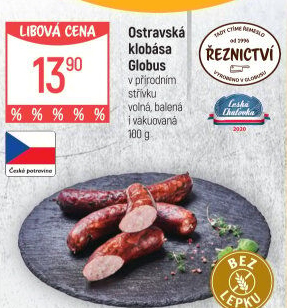 Ostravská klobása Globus