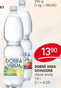 Ochucená voda Dobrá voda