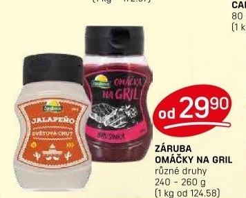 Omáčka na gril Zárubova