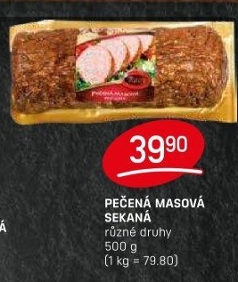 Sekaná pečená masová Ravy