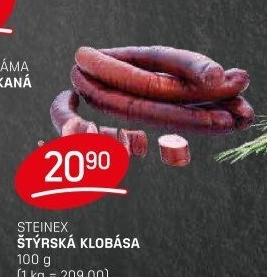 Štýrská klobása Steinex