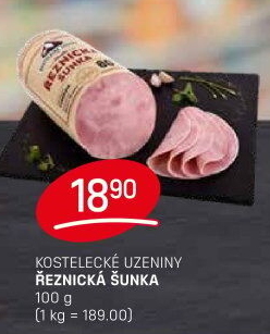 Šunka Řeznická výběrová Kostelecké uzeniny