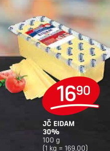 Sýr Eidam Jihočeský 30% Madeta
