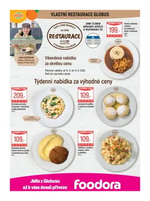 akční leták Globus 10.9.2025-16.9.2025