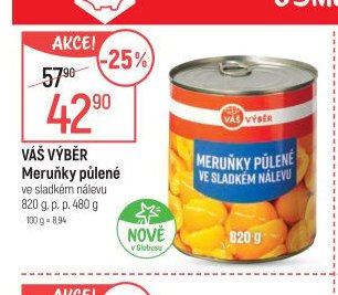 Váš Výběr Meruňky půlené