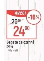 Bageta celozrnná