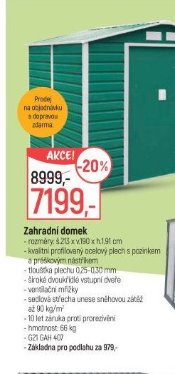 Zahradní domek